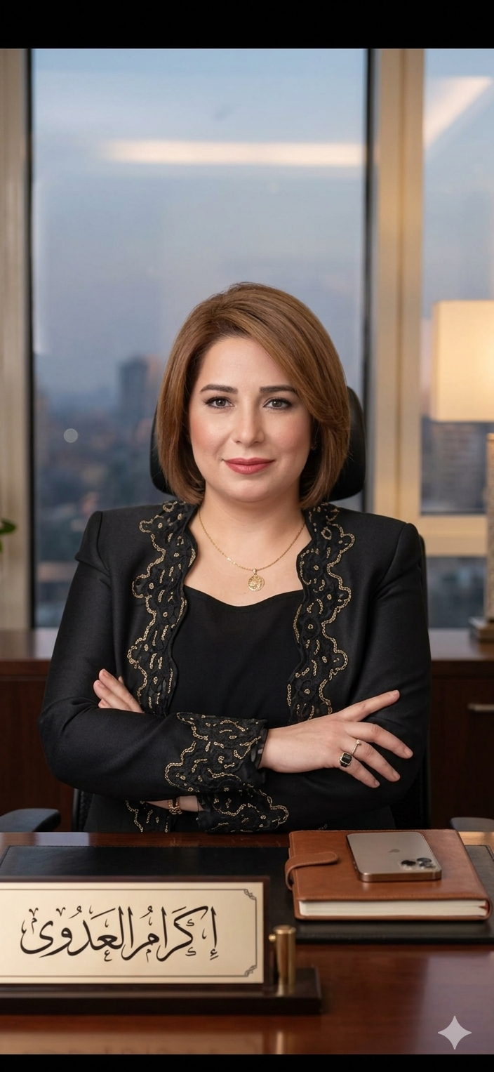 د. إكرام العدوي - رئيس مجلس الإدارة